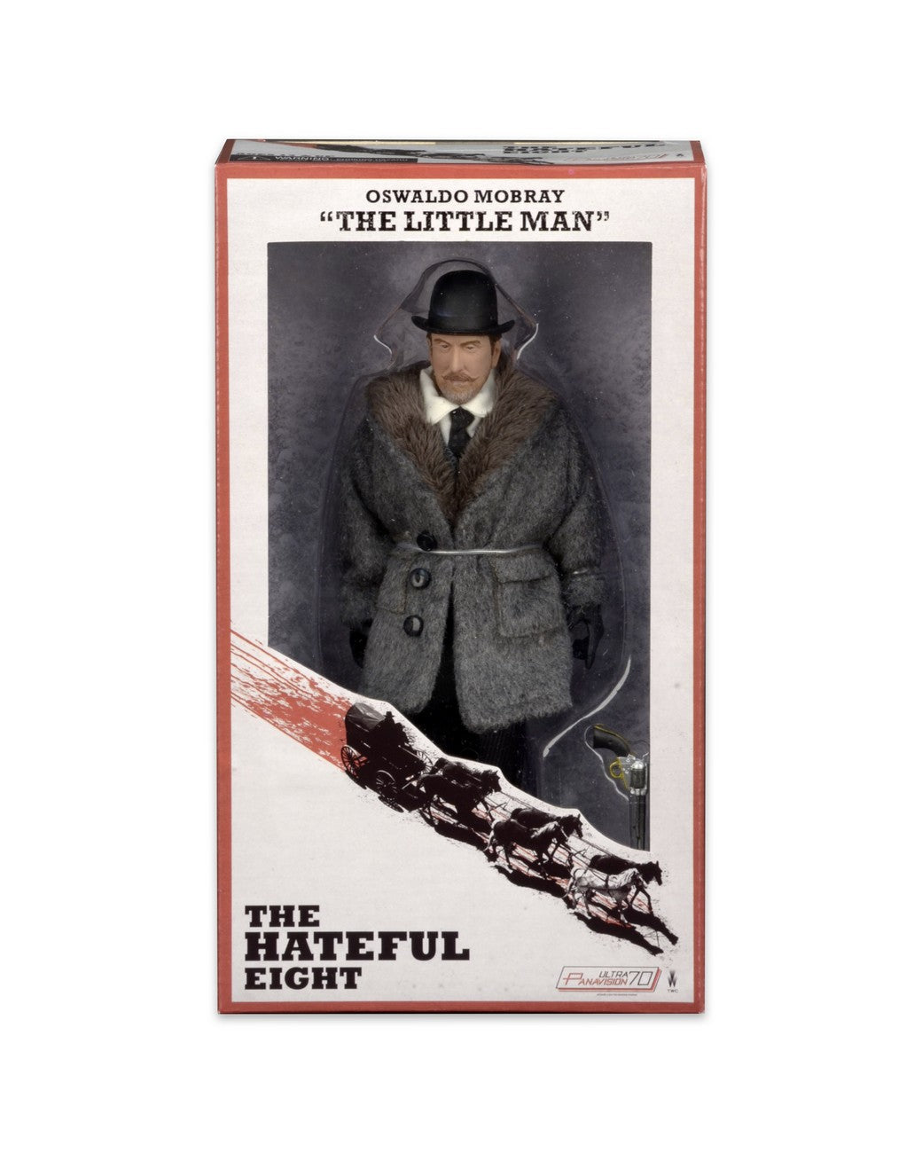The Hateful Eight Oswaldo Mobray "The Little Man" Clothed Figure