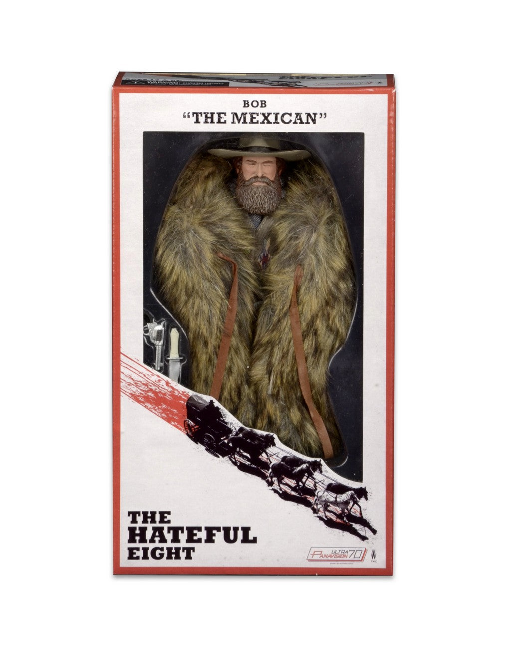 The Hateful Eight Bob "The Mexican" Clothed Figure
