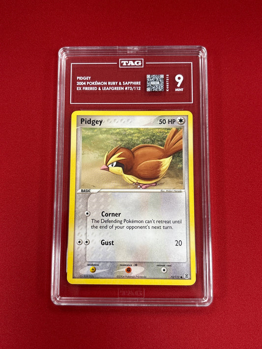 Pokemon Pidgey 73/112 TAG 9