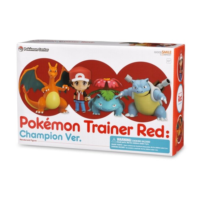 Nendoroid Pokemon Trainer Red Champion Ver.