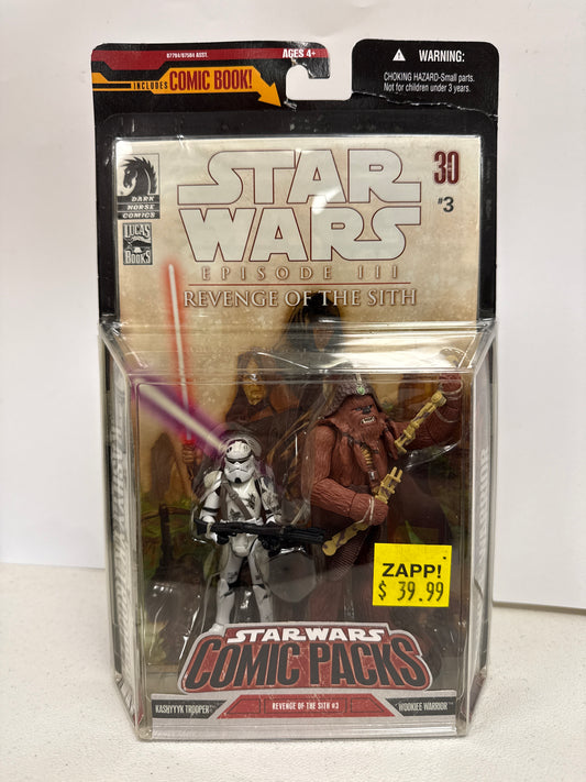 Star Wars Comic Packs Kashyyyk Trooper & Wookiee Warrior