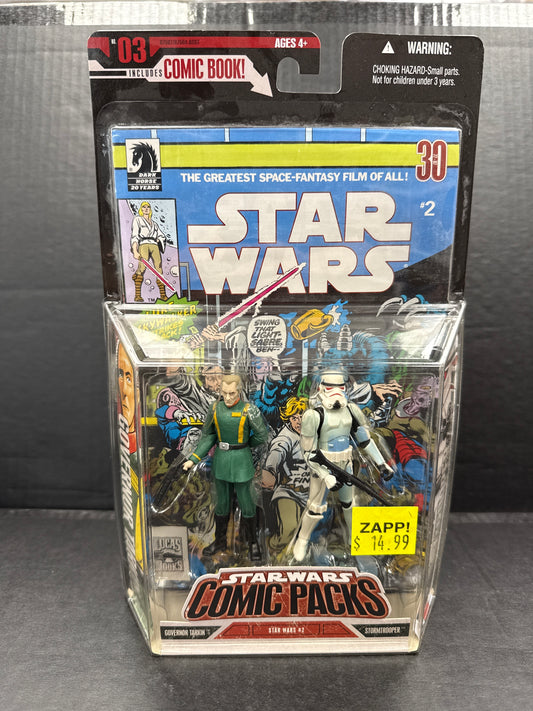 Star Wars Comic Packs Governor Tarkin & Stormtrooper