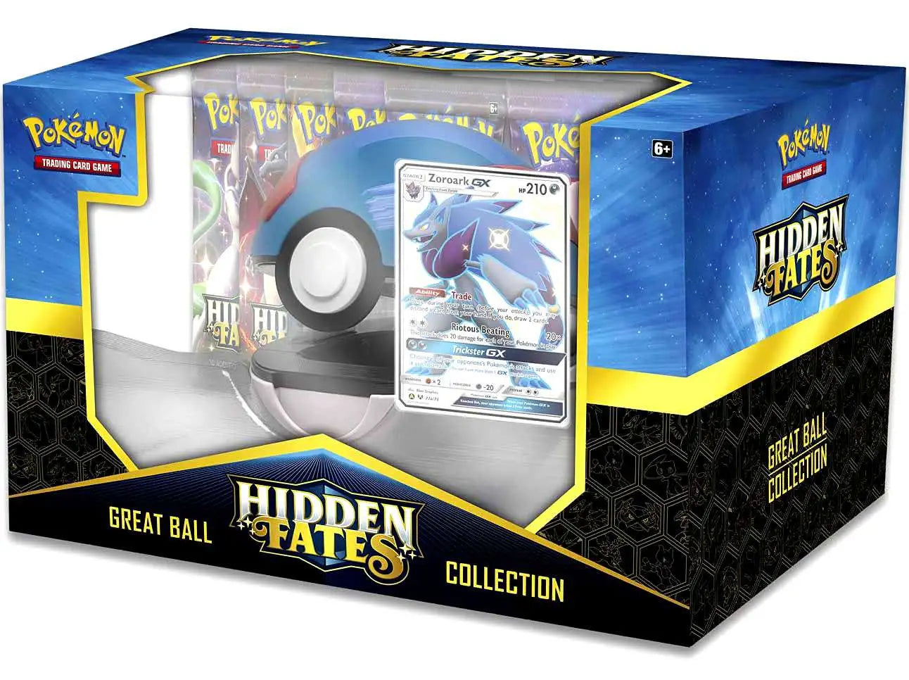 Pokemon Hidden Fates Great Ball Collection Box
