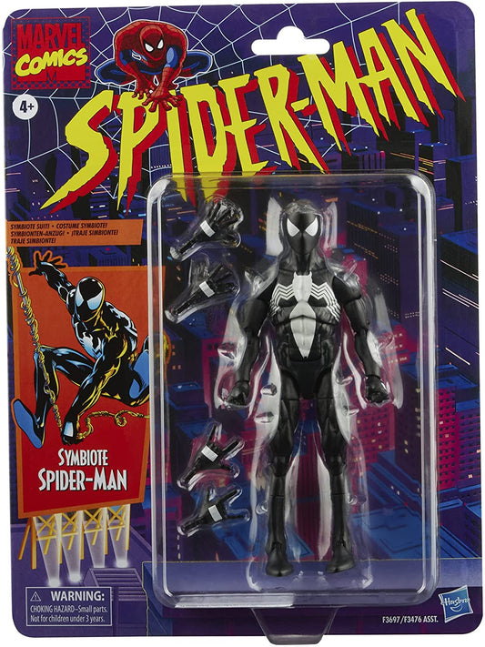Marvel Legends Symbiote Spider-Man Retro Card
