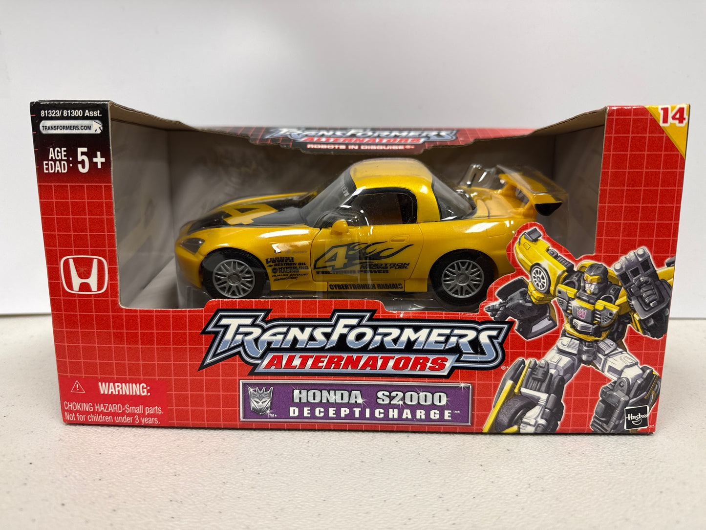 Transformers Alternators Honda S2000 Decepticharge 2004