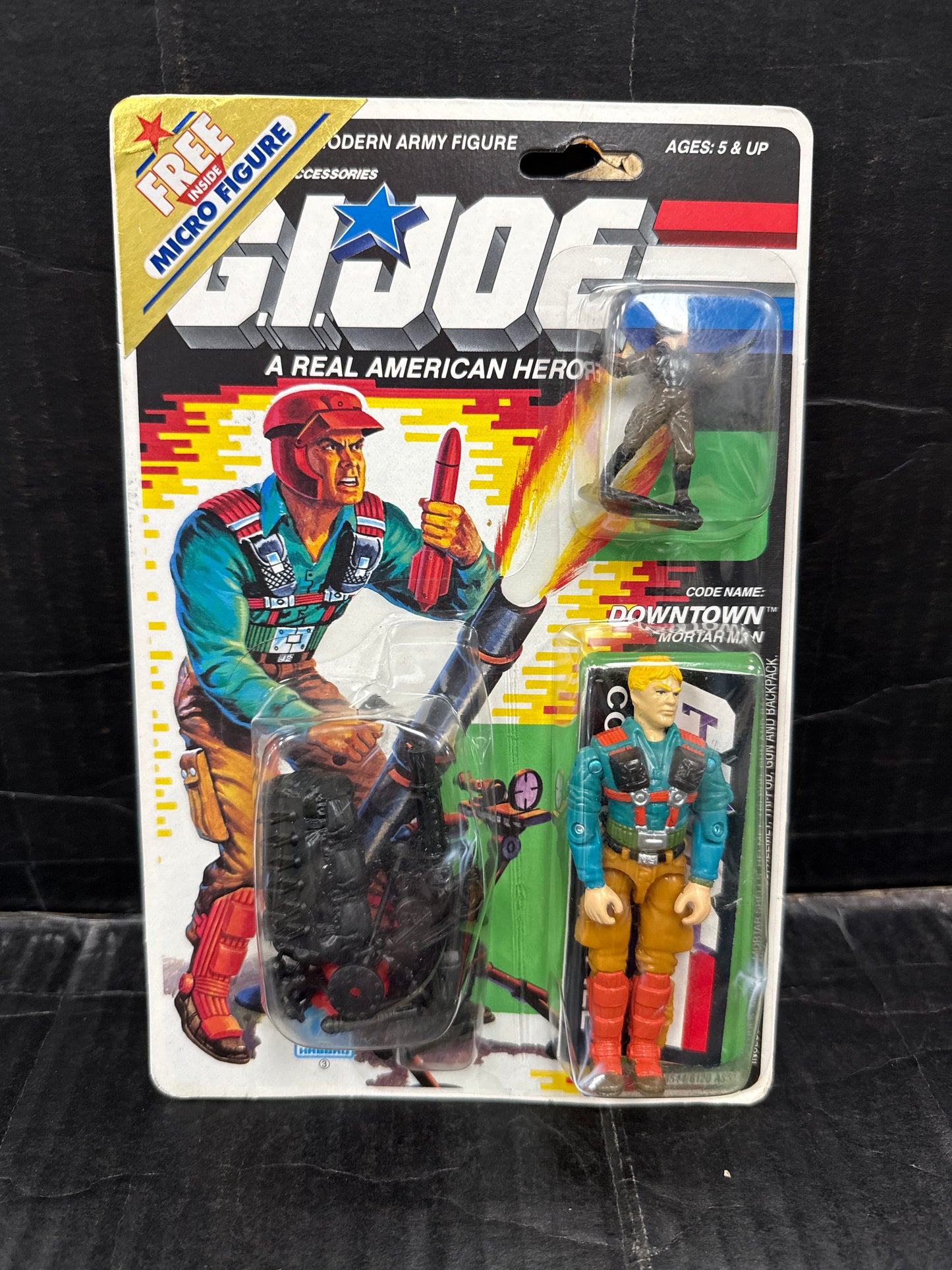 GI Joe Downtown Mortar Man 1988