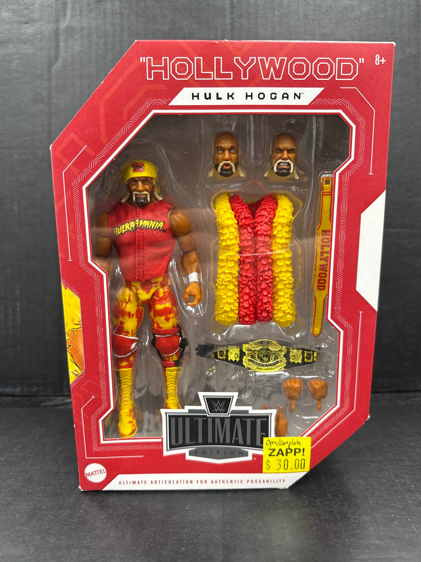 WWE Ultimate Edition Hollywood Hulk Hogan (Open Box/Complete)