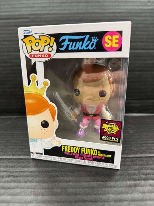 Funko Pop! Freddy Funko as Prince Adam SE Blacklight Battle (Grade A)