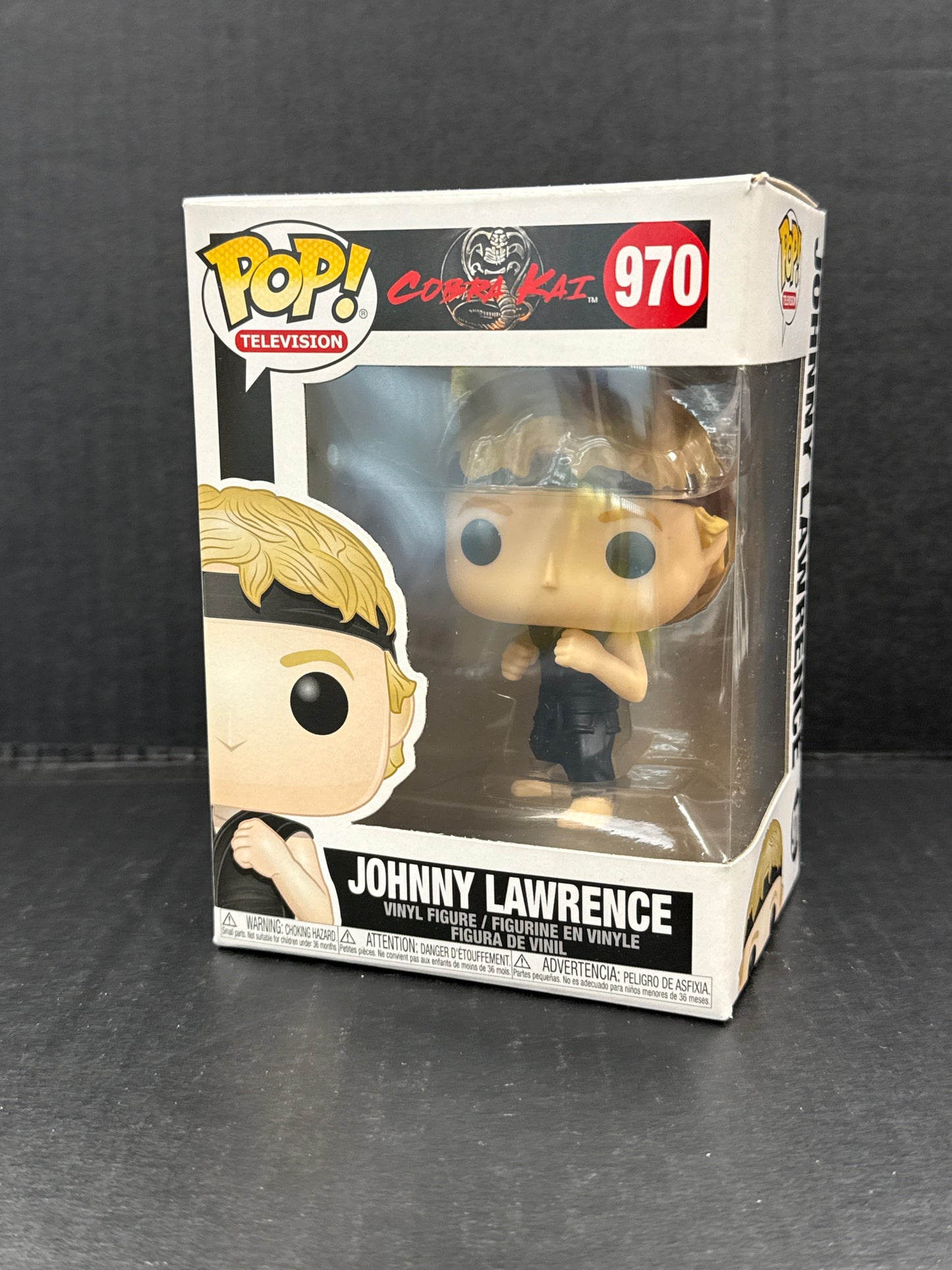 Funko Pop! Cobra Kai Johnny Lawrence 970 (Grade B)