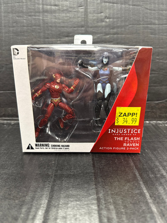 DC Collectibles Injustice Gods Among Us The Flash & Raven 2-Pack