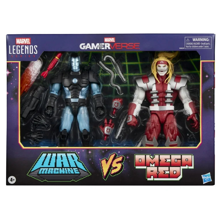 Marvel Legends Gamerverse War Machine vs Omega Red