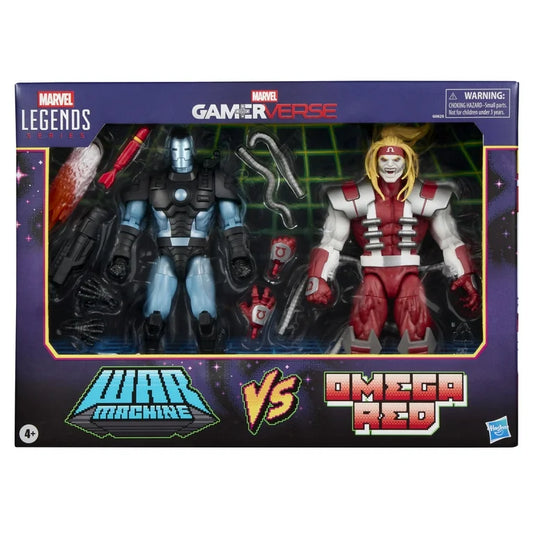 Marvel Legends Gamerverse War Machine vs Omega Red