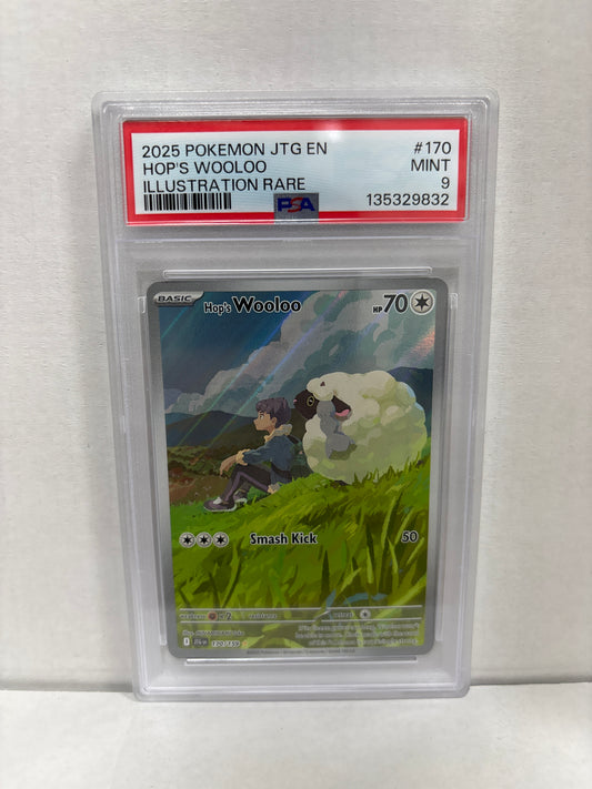Pokemon Hop’s Wooloo PSA 9