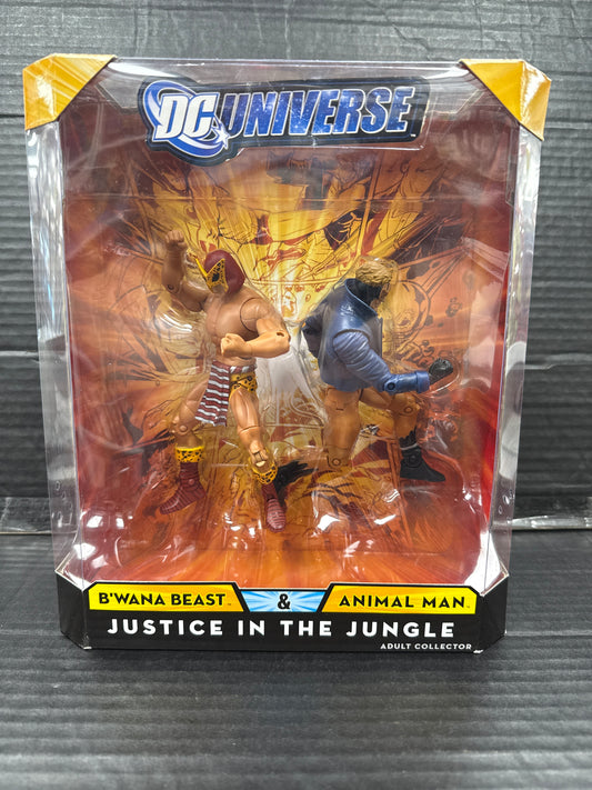 DC Universe Classics Justice in the Jungle B’wana Beast & Animal Man