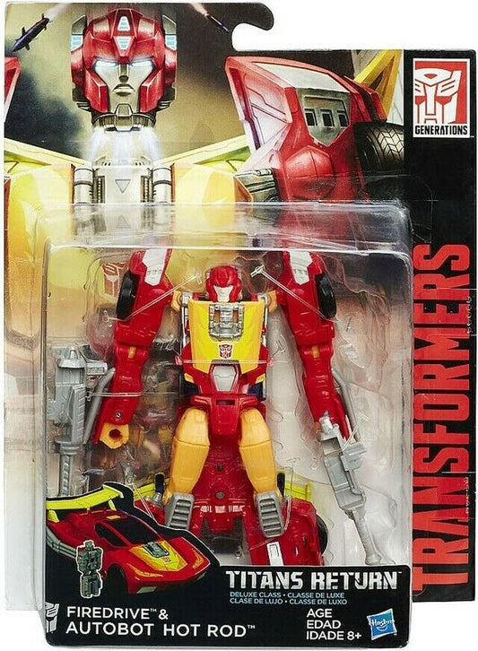Transformers Titans Return Firedrive & Autobot Hot Rod