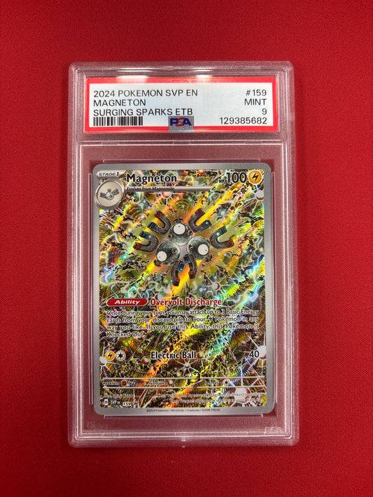 Pokemon Magneton 159 PSA 9