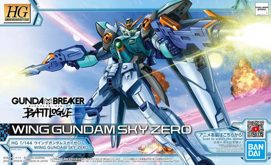 Gundam Breaker Battlogue Wing Gundam Sky Zero 1/144 (Damaged Box)