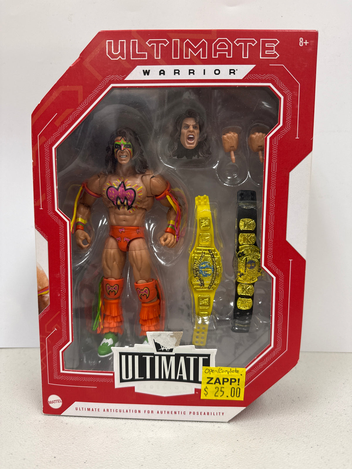 WWE Ultimate Edition Ultimate Warrior (Open Box/Complete)