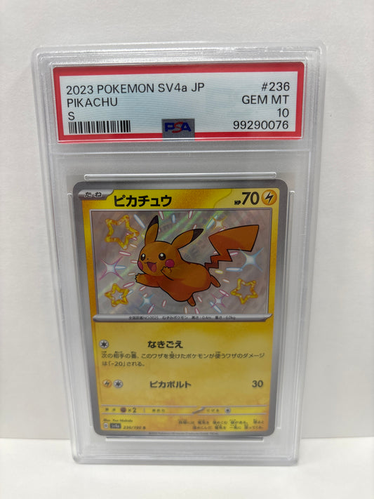 Pokemon Japanese Pikachu 236/190 PSA 10
