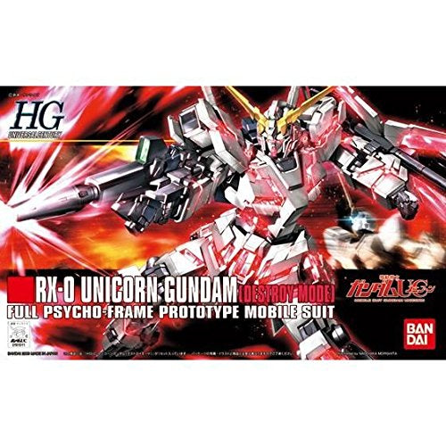Gundam HG RX-0 Unicorn Gundam (Destroy Mode) 1/144