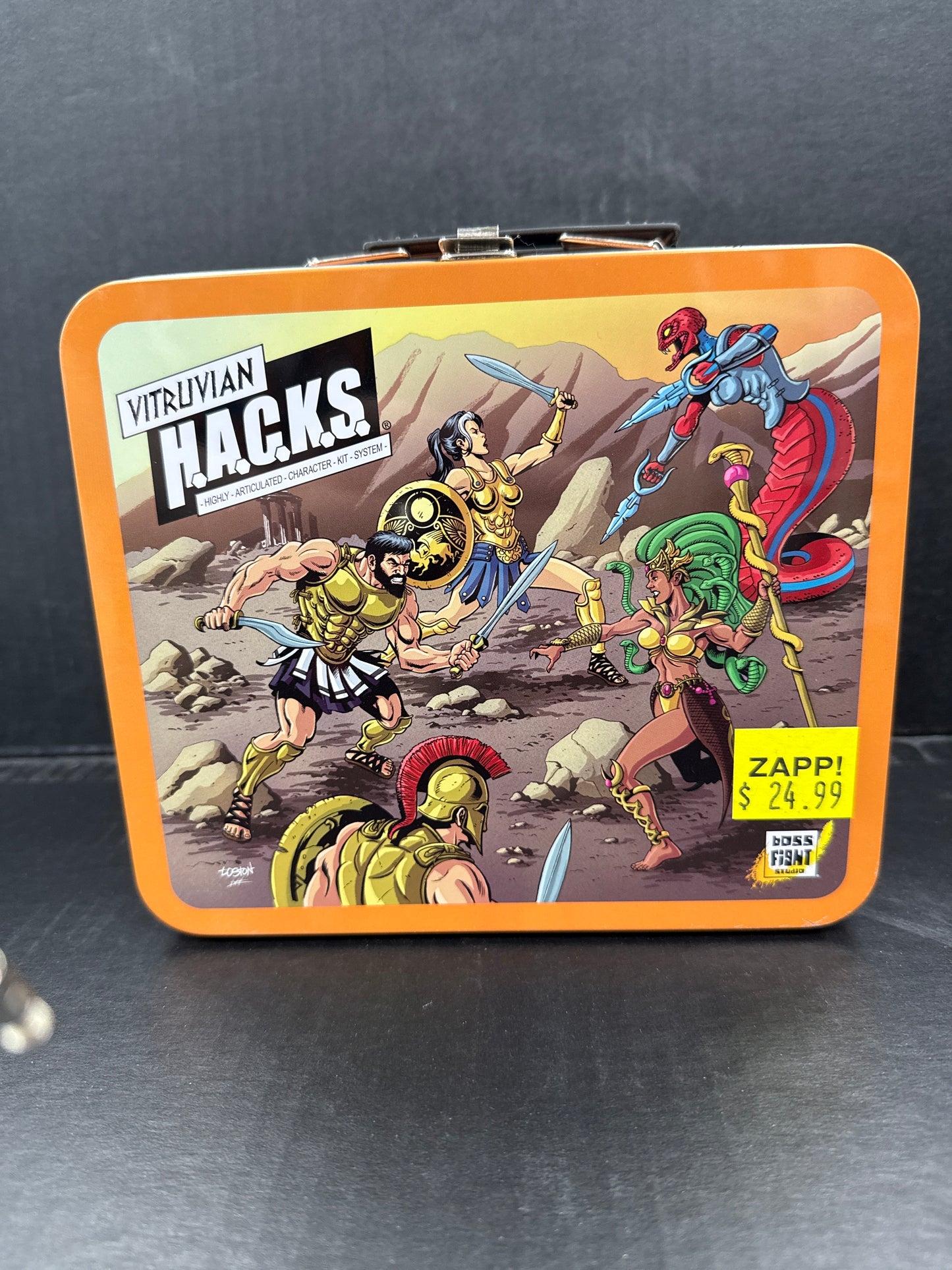 Vitruvian Hacks Leonidas Lunch Box Tin