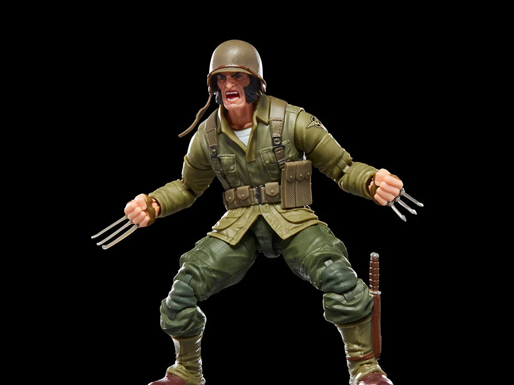 X-Men Marvel Legends Wolverine (WWII Logan) Action Figure (Executioner BAF)