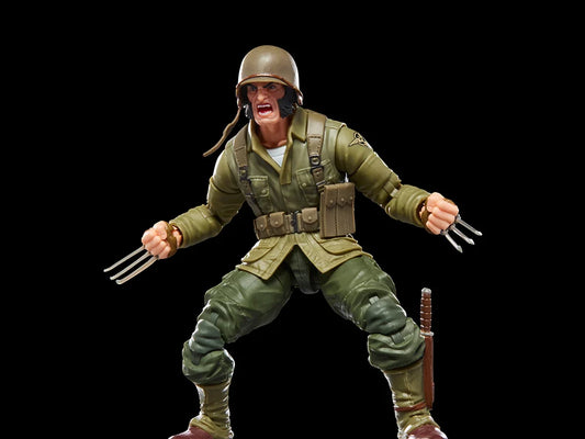 X-Men Marvel Legends Wolverine (WWII Logan) Action Figure (Executioner BAF)