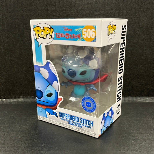 Funko Pop! Lilo & Stitch Superhero Stitch 506 Pop in a Box Exclusive (Grade A)