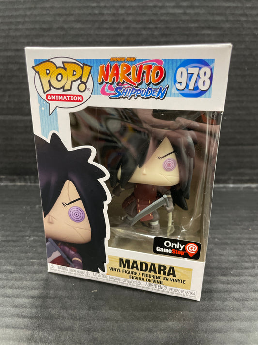 Funko Pop! Naruto Shippuden Madara 978 GameStop Exclusive (Grade A)