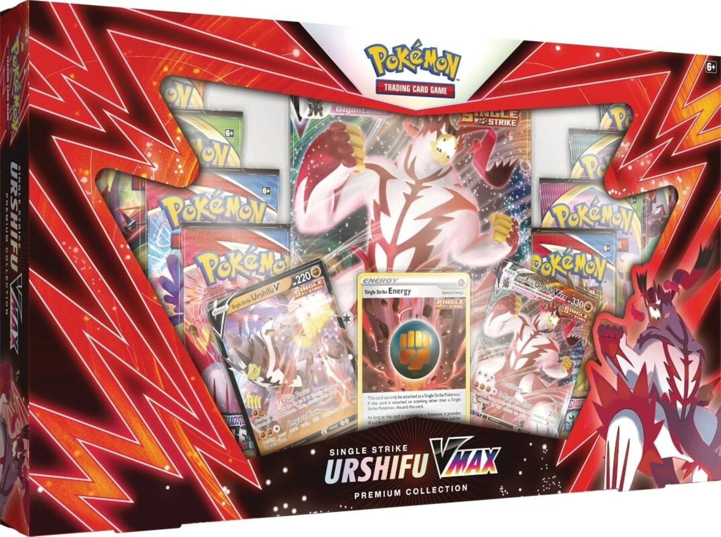 Pokemon Single Strike Urshifu VMAX Premium Collection Box