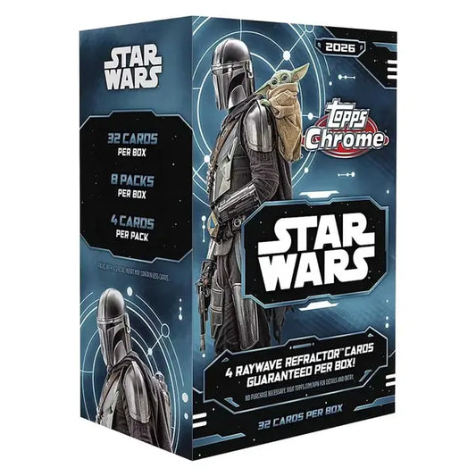 2026 Topps Chrome Star Wars Blaster Box