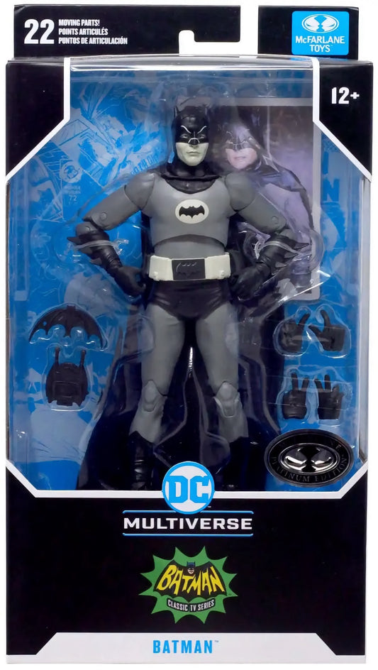 McFarlane DC Multiverse Batman Classic TV Series Platinum Edition Chase