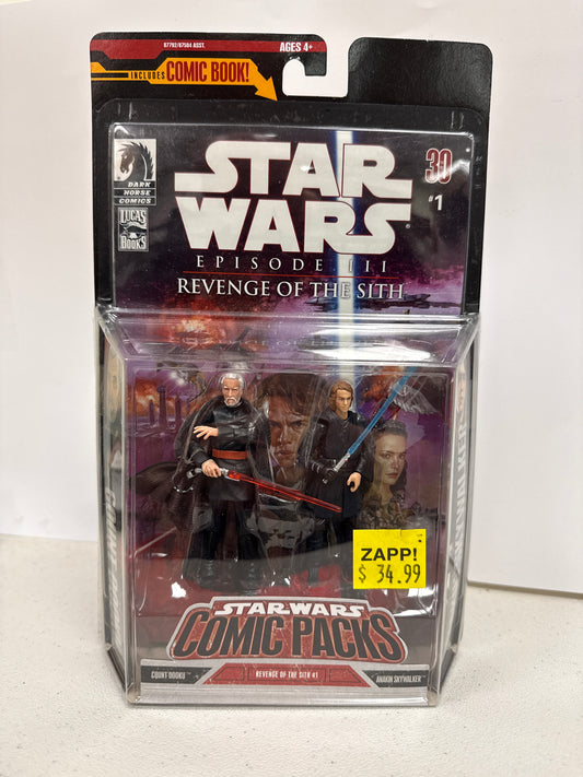 Star Wars Comic Packs Count Dooku & Anakin Skywalker