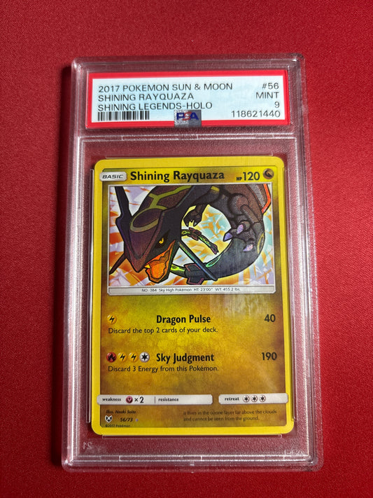 Pokemon Shining Rayquaza 56/73 PSA 9