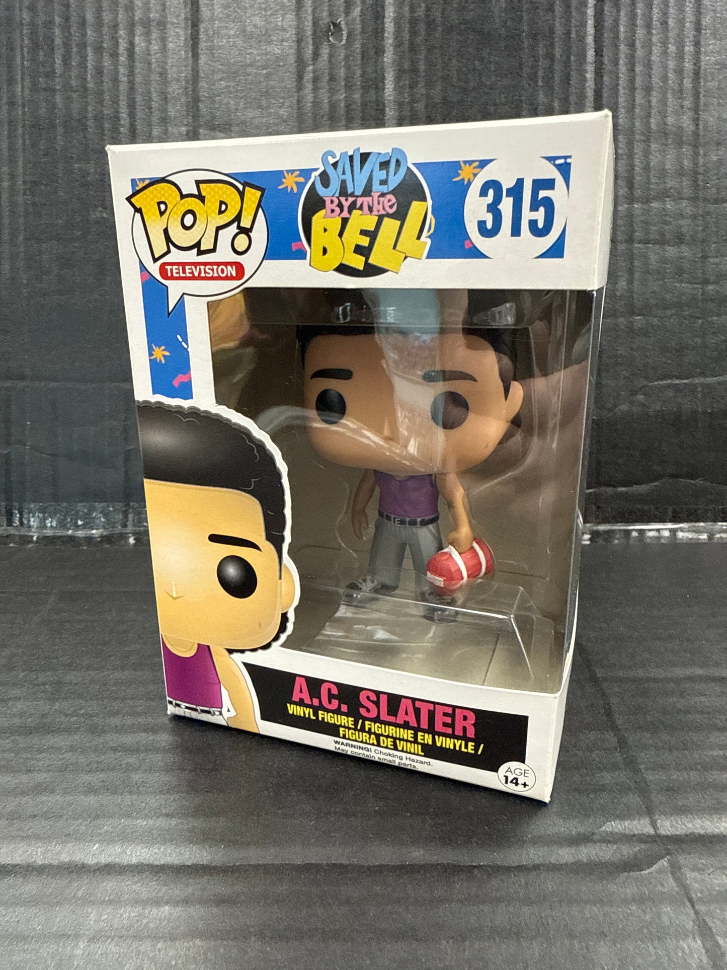 Funko Pop! Saved by the Bell A.C. Slater 315 (Grade B+)