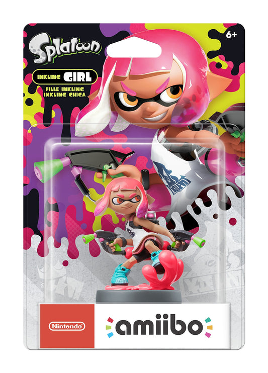 Amiibo Splatoon Pink Inkling Girl