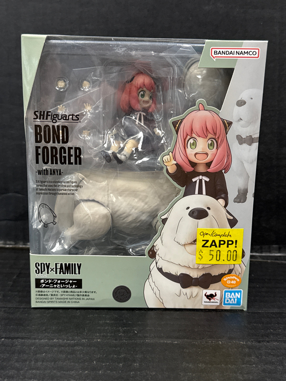 SH Figuarts Spy x Family Bond Forger with Anya (Open/Complete)