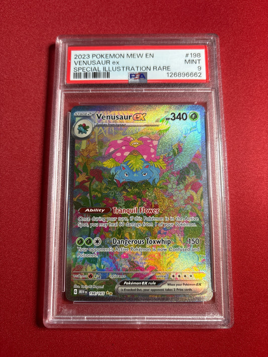 Pokemon Venusaur ex 198/165 PSA 9