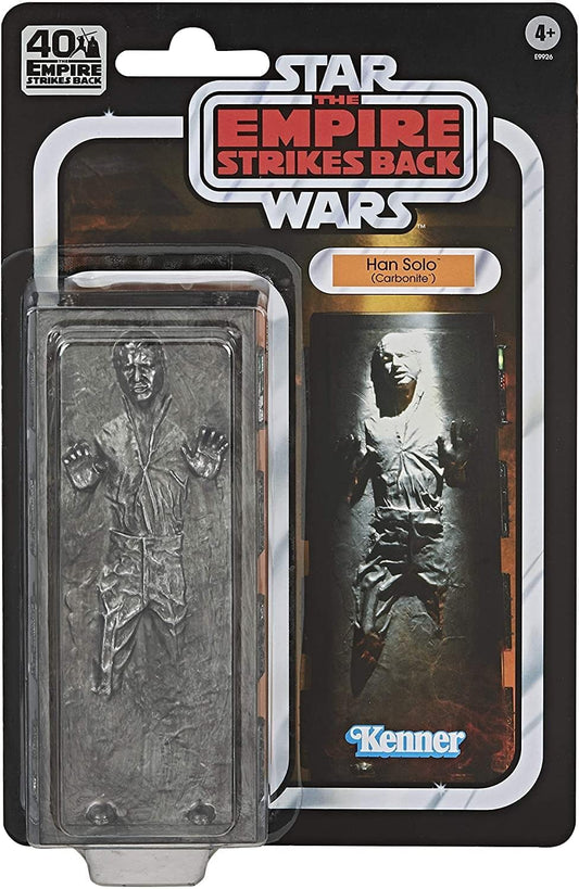 Star Wars: The Black Series 6" Han Solo (Carbonite) Retro Card