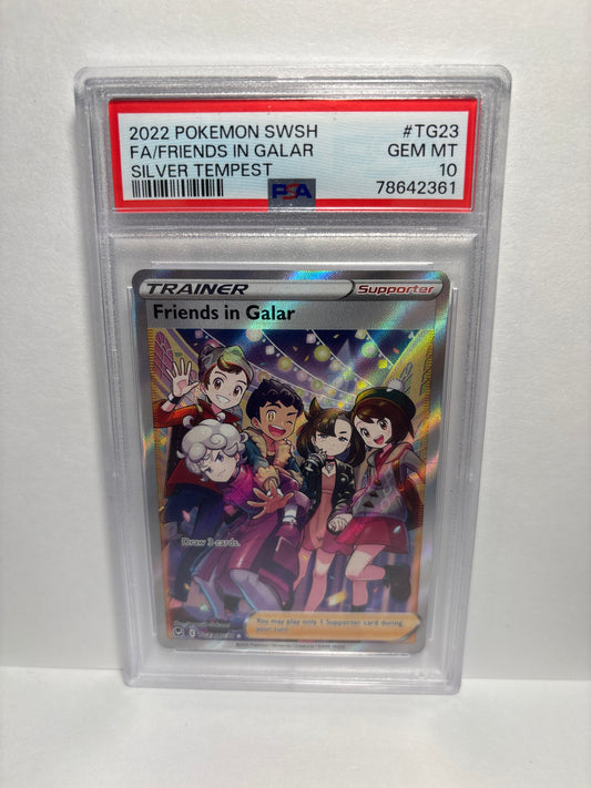 Pokemon Friends in Galar TG23/TG30 PSA 10 (Scratches on Slab)