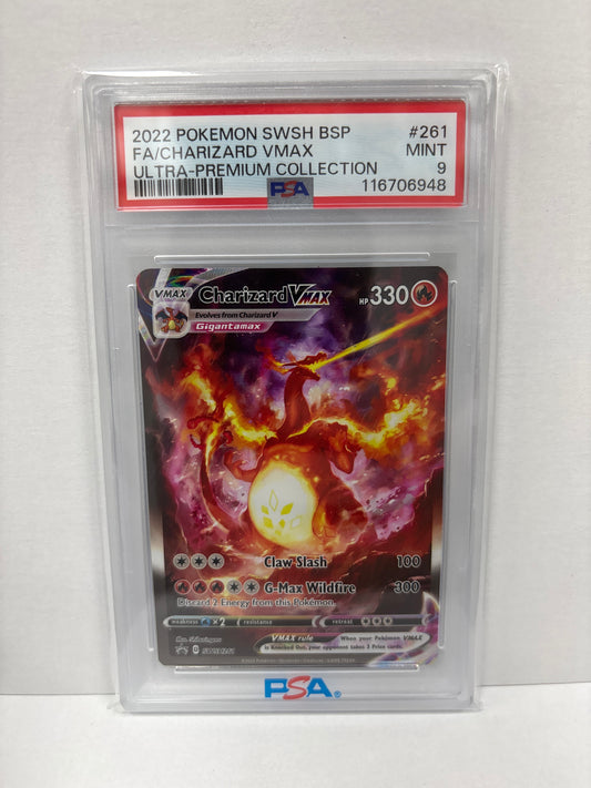 Pokemon Charizard VMAX SWSH261 PSA 9