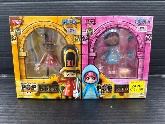One Piece Portrait of Pirates Set of 2 Soldier and Rebecca (Child)