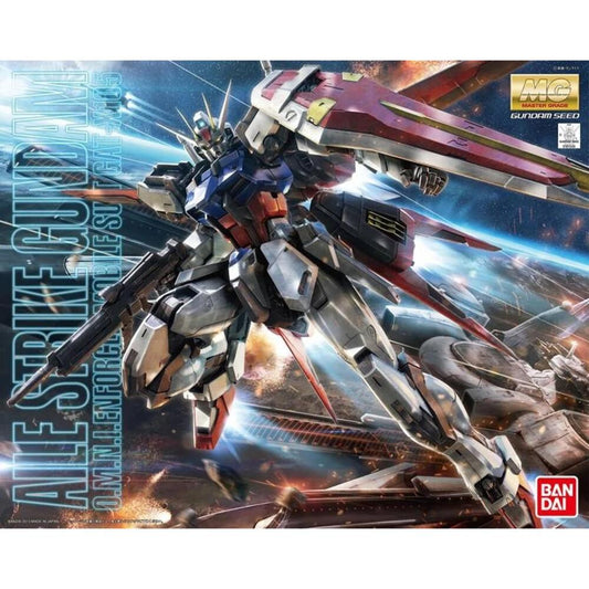 MG Gundam Seed Aile Strike Gundam O.M.N.I.ENFORCER Mobile Suit GAT-X105 1/100