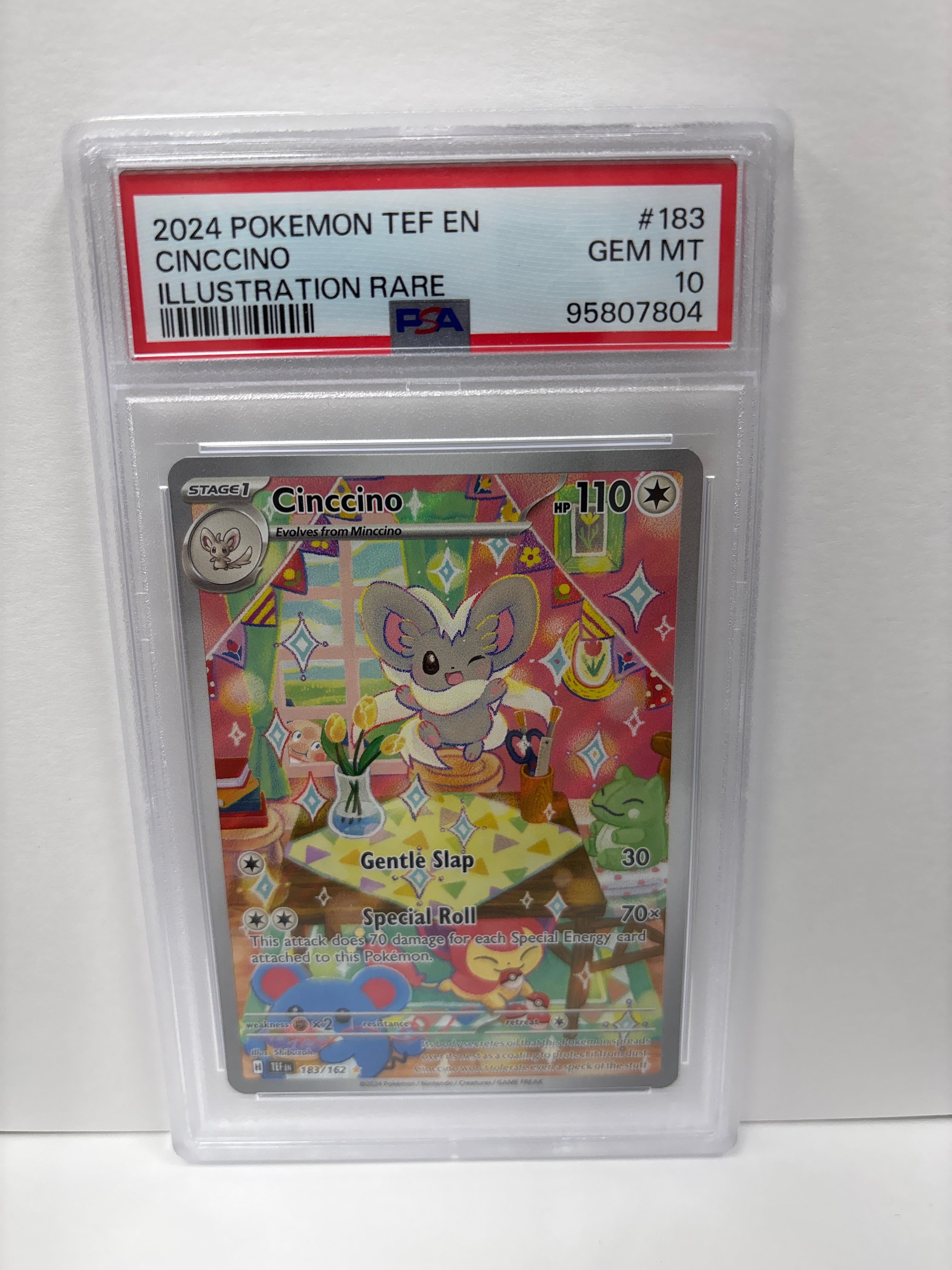 Pokemon Cinccino 183/162 PSA 10 – Zapp! Comics
