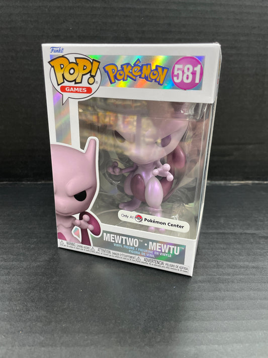 Funko Pop! Pokémon Mewtwo 581 Pokémon Center Exclusive (Grade A)