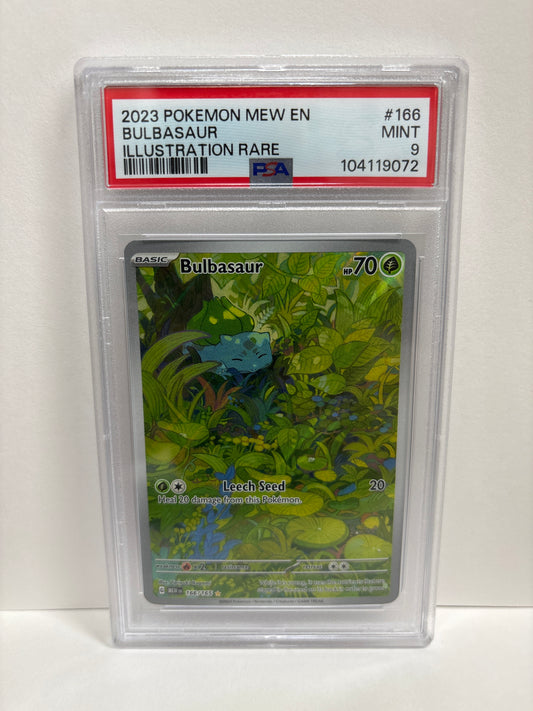 Pokémon Bulbasaur 166/165 PSA 9