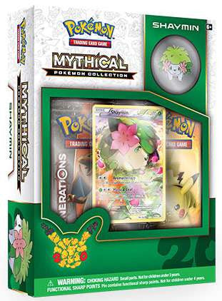 Pokemon Generations Mythical Pokemon Collection Shaymin