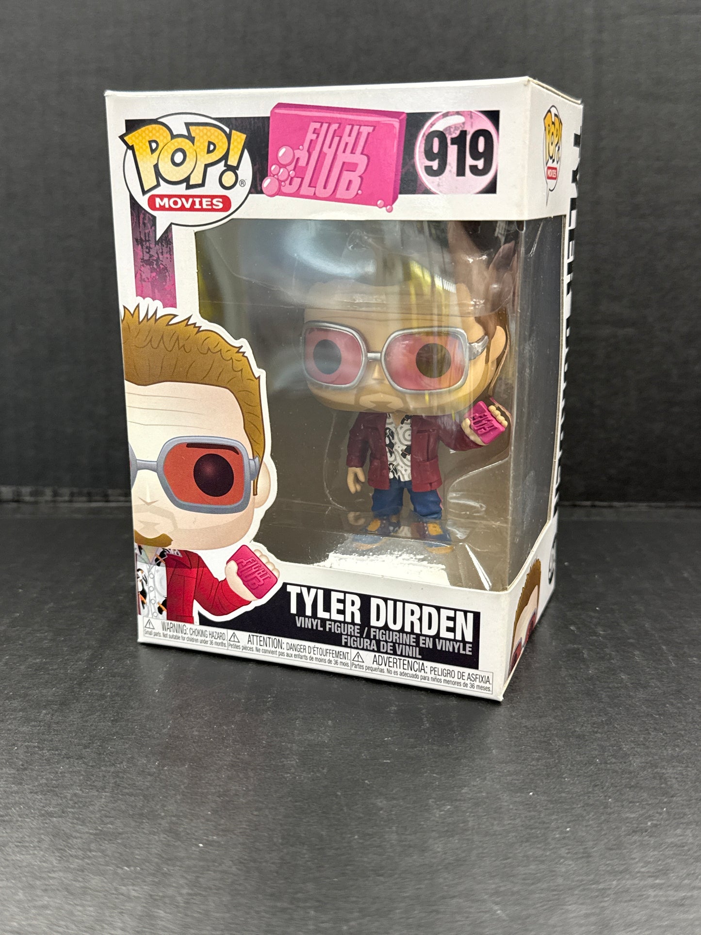 Funko Pop! Fight Club Tyler Durden 919 (Grade A-)