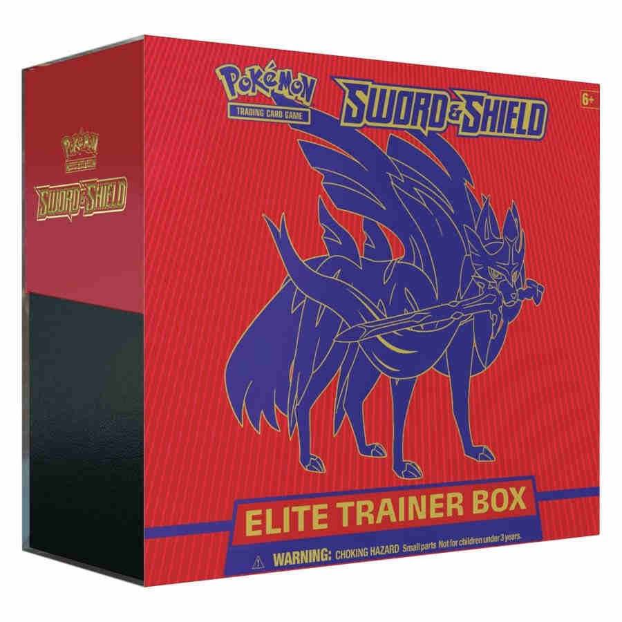 Pokemon Sword & Shield Elite Trainer Box (Zacian)