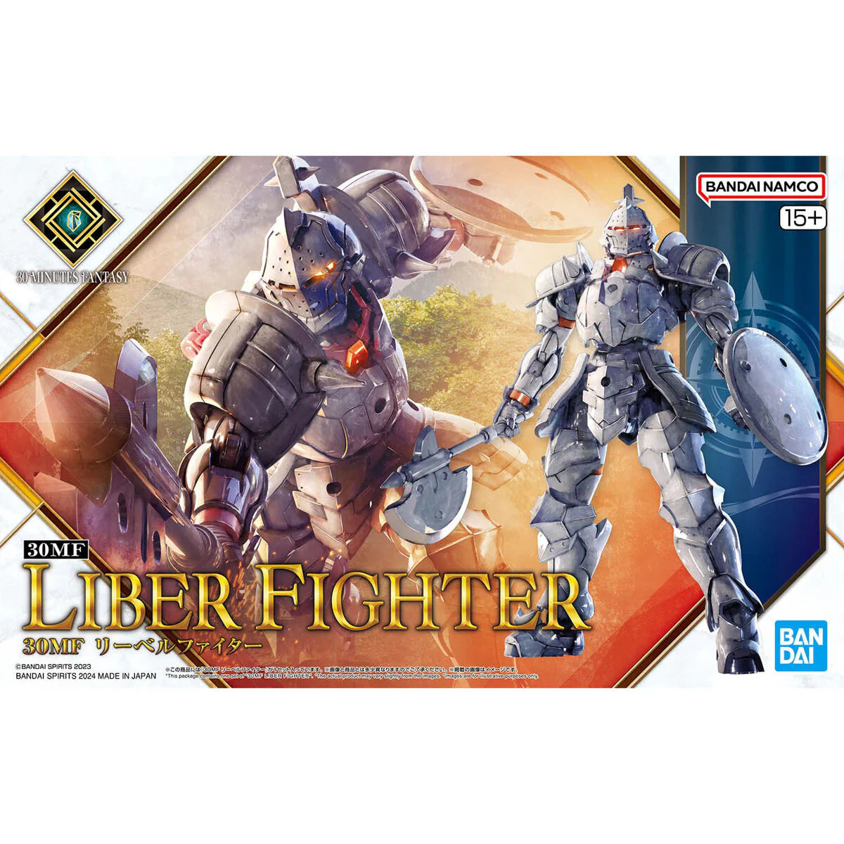 Bandai 30 Minutes Fantasy 30MF 1/144 Liber Warrior Model Kit